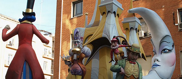 Foto de la falla Mystic Circus