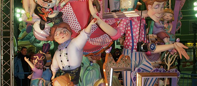 Foto de la falla L´Albufera, Un Marc Incomparable