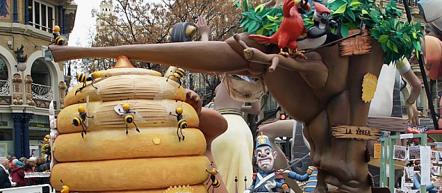 Foto de la falla La Bresca del Tio Pep