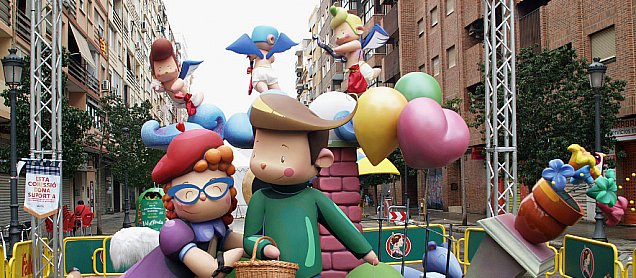 Foto de la falla T´Estime