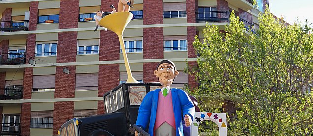 Foto de la falla La Falla Nostra