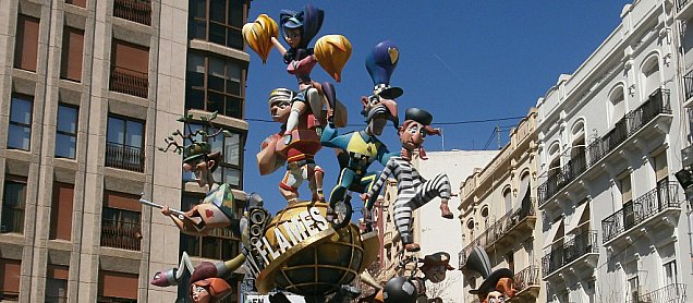 Foto de la falla ¡Paren Les Rotatives!