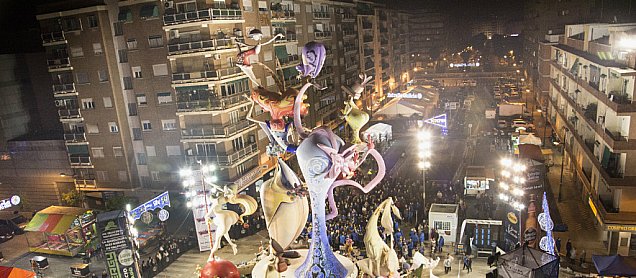 Foto de la falla Eterna Seducció