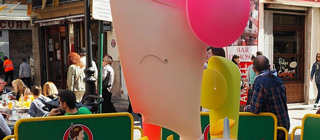 Foto de la falla El Temps de Les Paraules