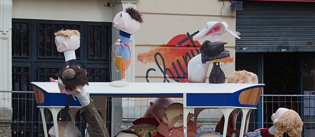 Foto de la falla El Tren de la Vida