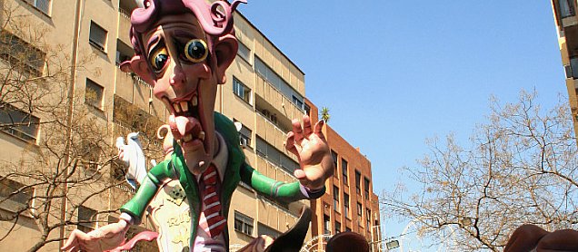 Foto de la falla Halloween de Tota la Vida