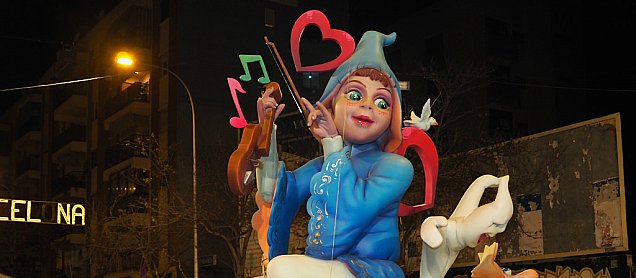 Foto de la falla Desconcert