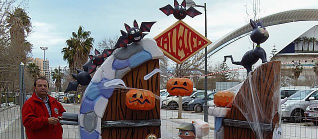 Foto de la falla Halloween