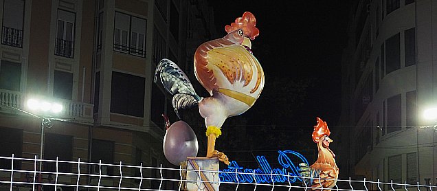 Foto de la falla ¡Menut Corral!