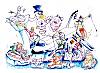 Foto de la falla Lepanto - Don Juan de Austria 2005