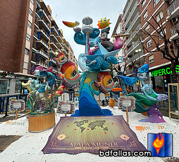 Foto Mapa Mundi