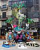 Foto de la falla Calabazas - en Gall 2025