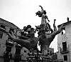 Foto de la falla Plaza del Pilar 1964