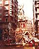 Foto de la falla San Vicente - Periodista Azzati 1982