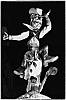 Foto de la falla Pie de la Cruz - D. Juan de Villarrasa 1973