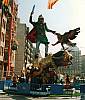 Foto de la falla Camino Barcelona - Travesia Moncada 1994