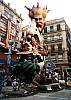 Foto de la falla Plaza de la Merced 1991
