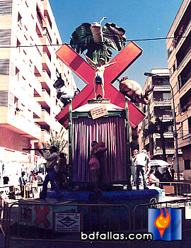 Foto Una Falla "X"