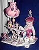Foto de la falla Sueca - Literato Azorin 1995