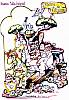 Foto de la falla Arzobisbo Olaechea - San Marcelino 1995