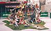 Foto de la falla Plaza de la Merced 1996