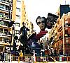 Foto de la falla Cuba - Literato Azorin 1997
