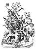 Foto de la falla Pie de la Cruz - D. Juan de Villarrasa 1997