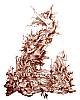 Foto de la falla Convento Jerusalen - Matematico Marzal 1997