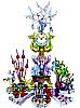 Foto de la falla Quart Extramuros - Velazquez 1998