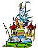 Foto de la falla Grabador Esteve - Cirilo Amoros 1998