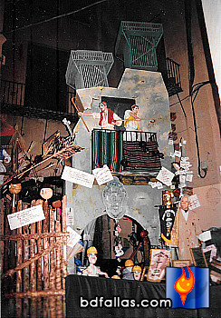 Foto Portal 2001... Davant El S.o.s. Nosatres Forts