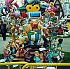 Foto de la falla Sueca - Literato Azorin 2001