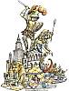 Foto de la falla Plaza del Ayuntamiento 2002
