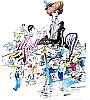 Foto de la falla San Vicente - Periodista Azzati 2002
