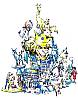 Foto de la falla Pie de la Cruz - D. Juan de Villarrasa 2002