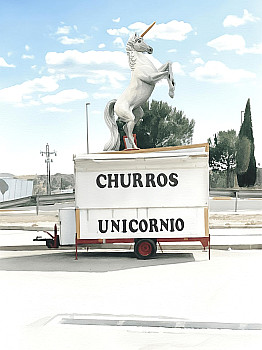 Foto "Churros Unicornio". Més Allà de lo Conegut