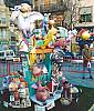 Foto de la falla Serranos - Plaza de Los Fueros 2002