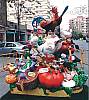 Foto de la falla Olta - Juan Ramon Jimenez 2002