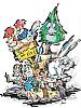 Foto de la falla Conserva - Berenguer Mallol 2002