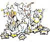 Foto de la falla Virgen de la Cabeza - José Maria Mortes Lerma 2002
