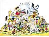 Foto de la falla Archiduque Carlos - Chiva 2002