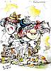 Foto de la falla Hierros - Juan Bautista Perales 2002
