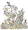 Foto de la falla Poeta Emilio Baro - Enrique Ginesta 2002