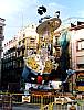 Foto de la falla Serranos - Plaza de Los Fueros 2001