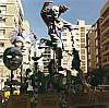 Foto de la falla Leones - Poeta Mas y Ros 2001