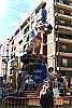 Foto de la falla Islas Canarias - Dama de Elche 2001