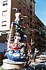 Foto de la falla Jerónima Galés - Litógrafo Pascual Abad 2001