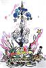 Foto de la falla Alberique - Heroe Romeu 2001
