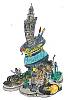 Foto de la falla Benimodo - Ingeniero Dicenta 2001