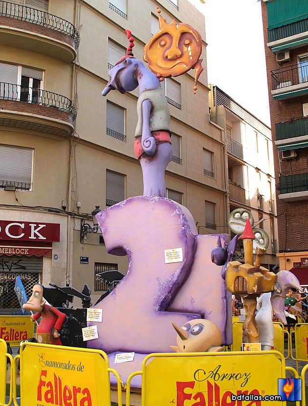Falla Els Triadors Guillem De Castro Triador 2014 Et Donar n Molta 